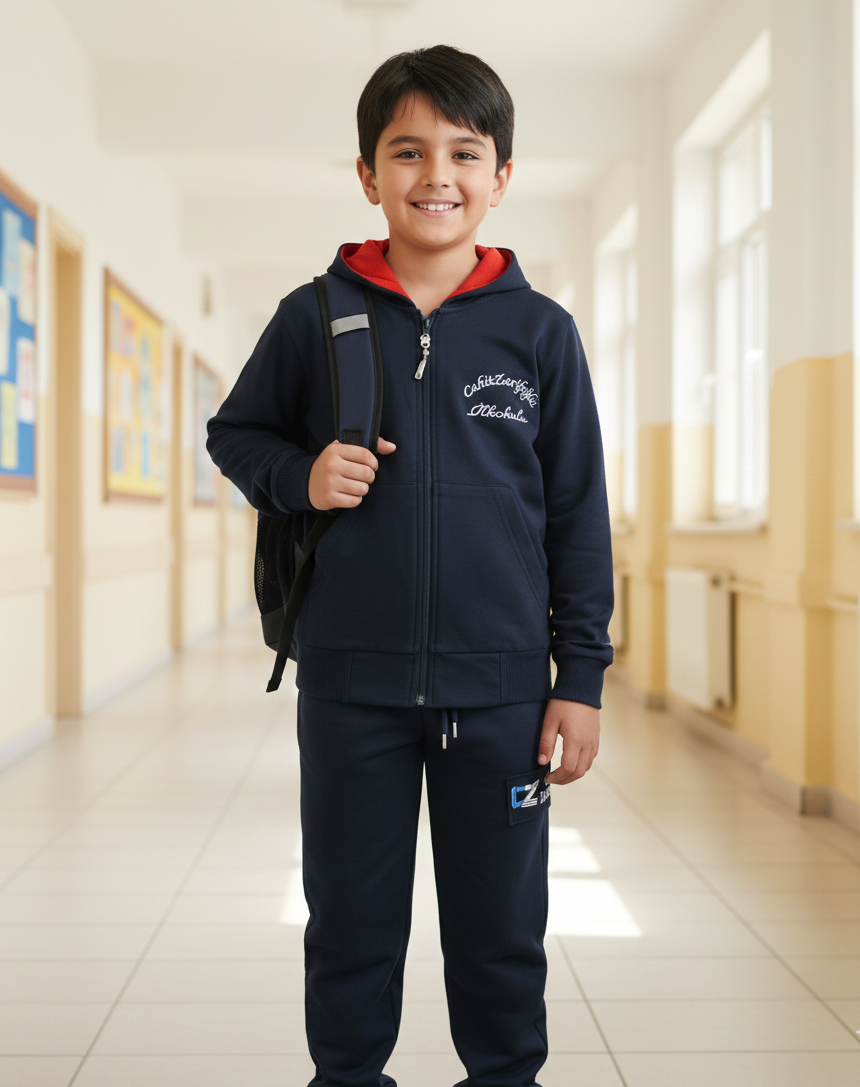 Eryaman Cahit Zarifoğlu İlkokulu Kışlık Eşofman Takımı