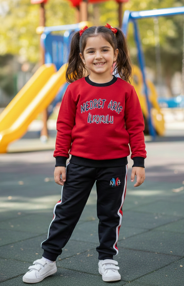 Nedret Arif Anaokulu Uzun Kol Sweat