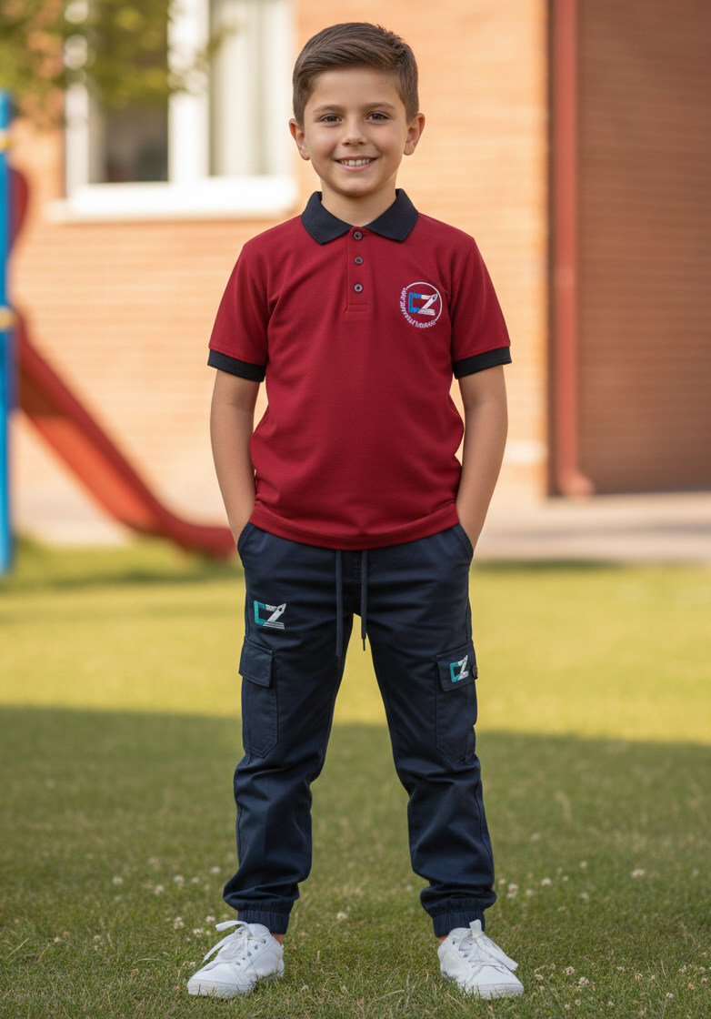 Eryaman Cahit Zarifoğlu İlkokulu Polo Yaka Kısa Kol