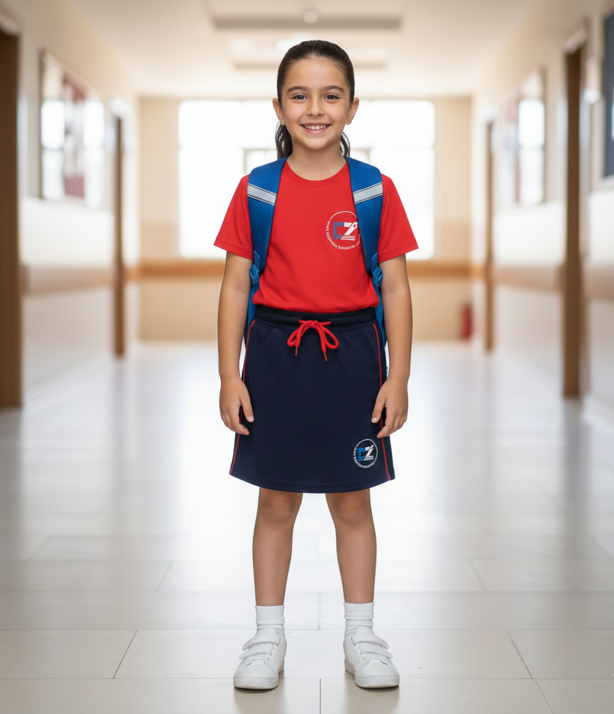 Eryaman Cahit Zarifoğlu İlkokulu Lacivert Etek