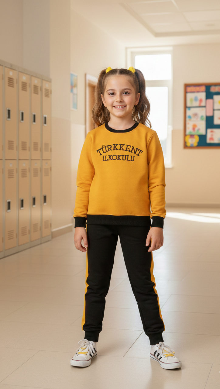 Eryaman Türkkent İlkokulu Kışlık Eşofman Altı