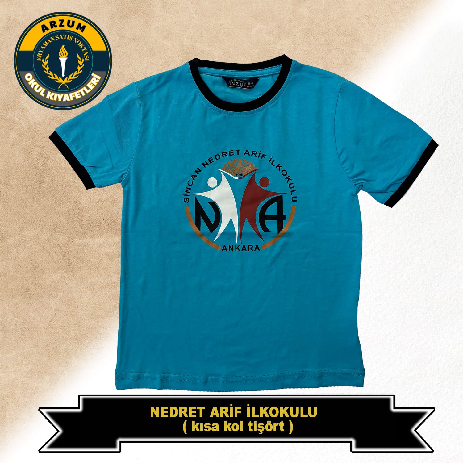 Nedret Arif İlkokulu Kısa Kol Tişört