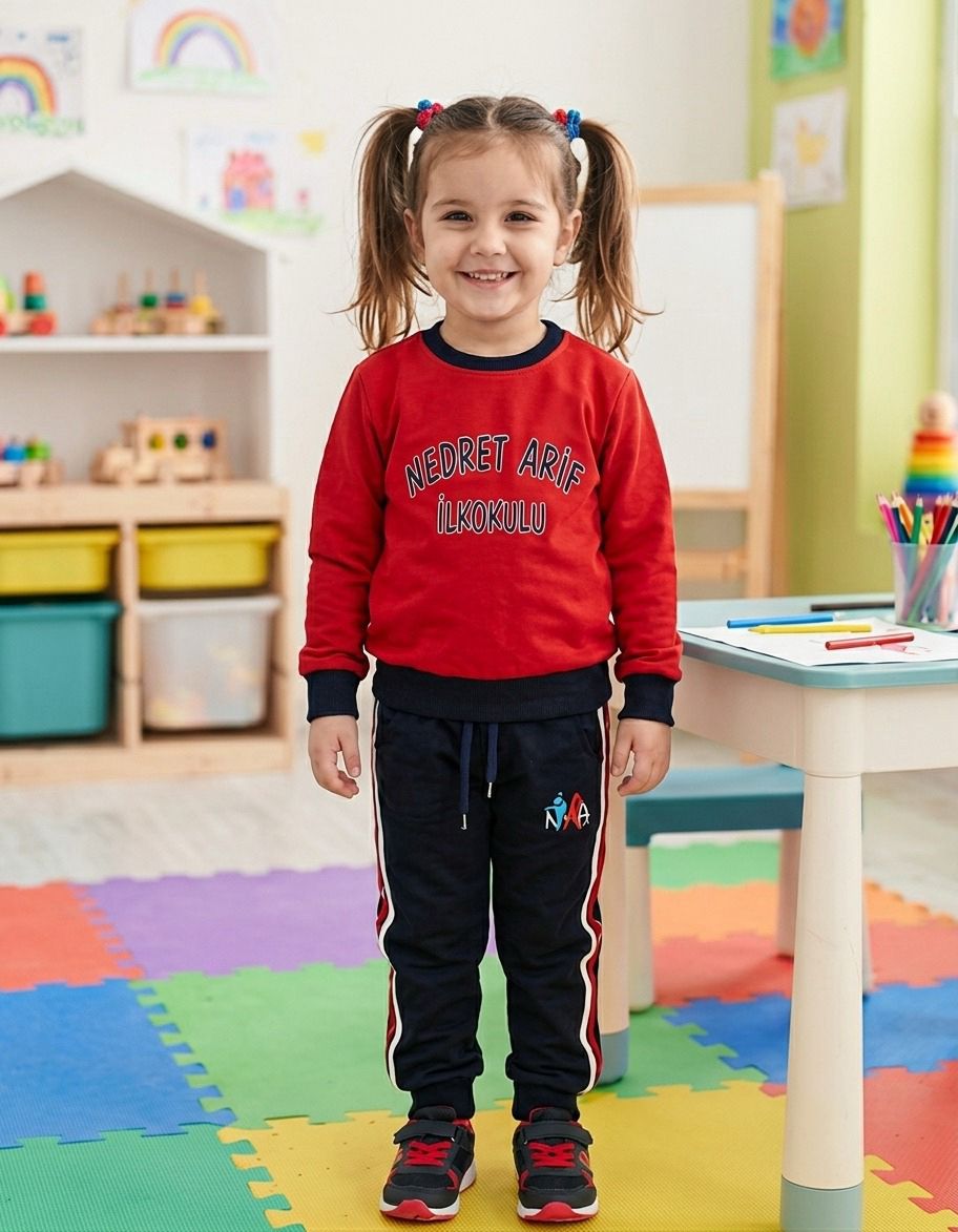 Nedret Arif Anaokulu Uzun Kol Sweat