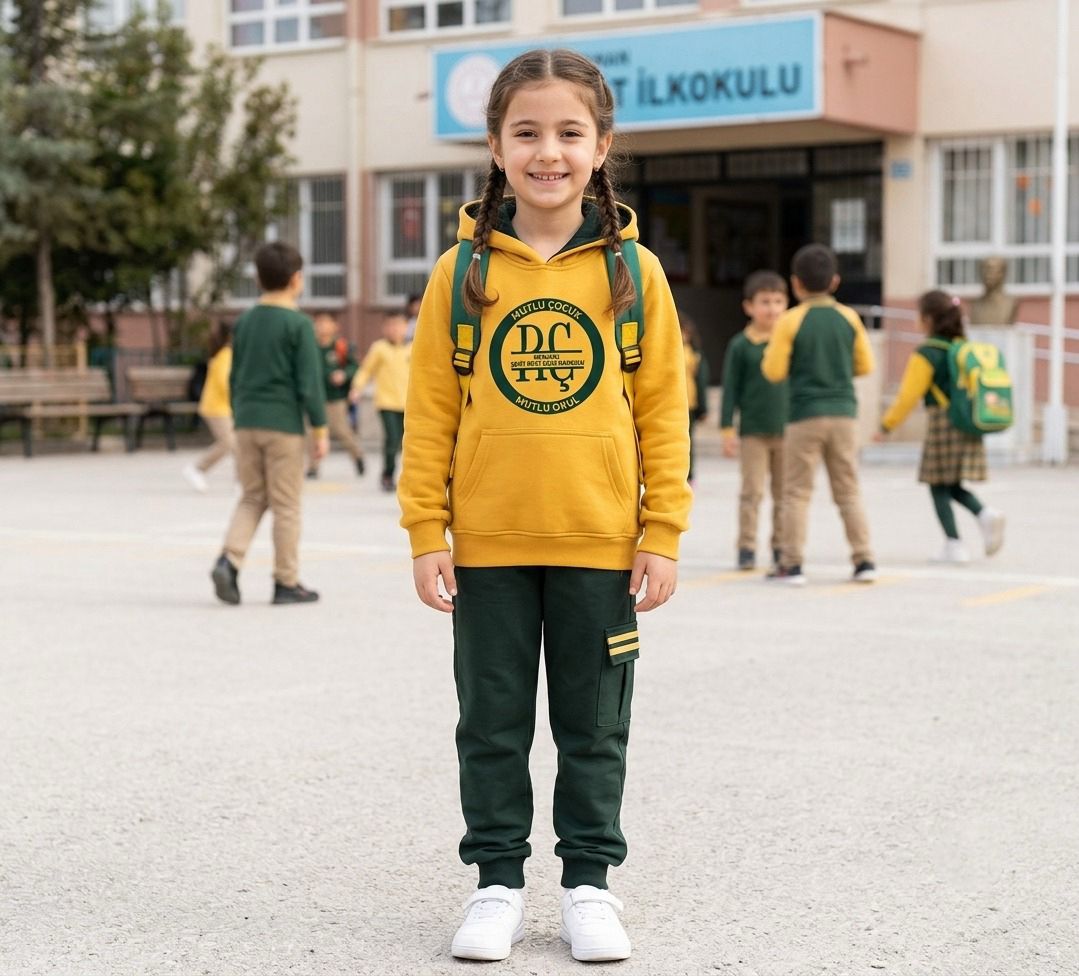 Eryaman Şehit Rıfat Çelik İlkokulu Kapşonlu Sweat